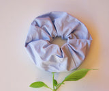 Scrunchies σε γαλάζιο χρώμα