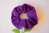 corduroy purple hair accessory