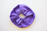 Scrunchies σε μωβ χρώμα 