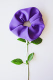 Scrunchies σε μωβ χρώμα για κορίτσια