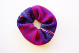 Scrunchies μωβ μάλλινο