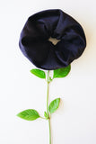 Scrunchies black velvet hair accessory