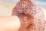 Nude scrunchies sequin