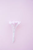 Μπουκετάκι κρυσταλλιζέ ροζ για γάμο και βάπτιση