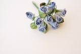 Γαλάζιο χάρτινο τριαντάφυλλο