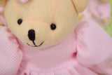 Αρκουδάκι λούτρινο ροζ μεγάλο