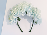 Blue Bridal crown
