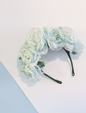Blue Bridal crown
